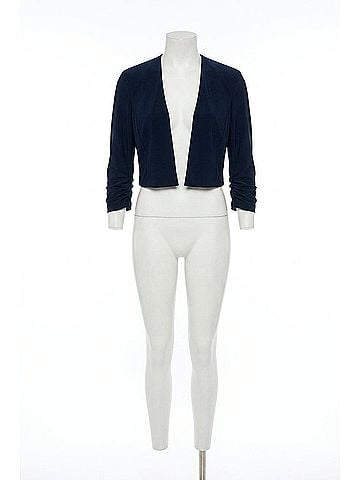 Joseph Ribkoff Open Front Cover-Up Bolero in Midnight Blue (view 1)
