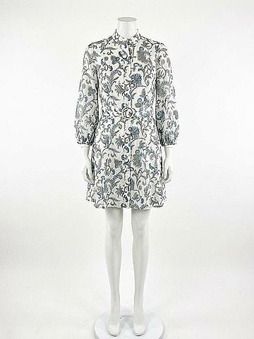 Veronica Beard Kumar Dress in Dove Multi (view 2)