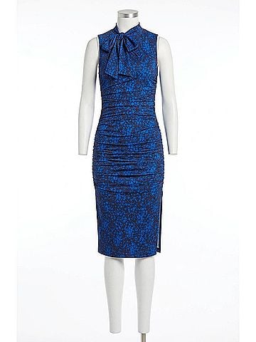 Black Halo Shaw Dress in Botanic Night (view 1)