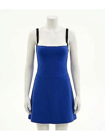 Splits 59 Monah Rigor Dress in Cobalt/Black (view 1)