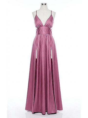 Jessica Angel Side Cut A-Line Jersey in Ash Rose (view 1)
