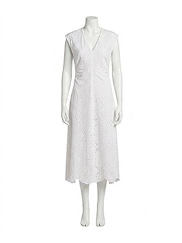Veronica Beard Aven Dress in White (view 1)