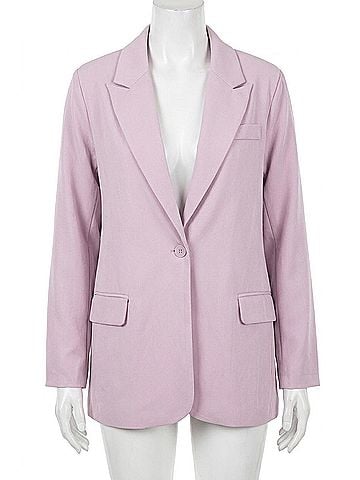 Favlux fashion Amalfi Blazer in Lavender (view 1)
