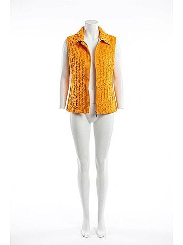 Berek Game Day Reversible Vest in Orange &amp; White (view 1)