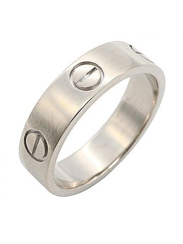 Cartier Cartier Love Ring, 18K White Gold (18KWG), Silver Tone, B4084700 (Men's/Women's) (view 1)