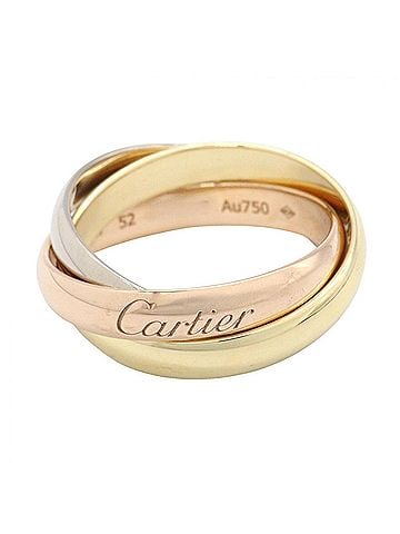 Cartier Cartier Trinity Ring - Ring/Finger Jewelry 18K (Yellow Gold), 18KWG (White 18KPG (Pink Gold) Women's Gold Tones, Silver Tones (view 1)