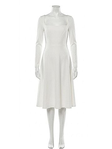 Black Halo Lake Dress in Pearl (view 1)