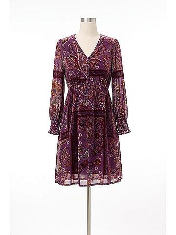Johnny Was Kinney Dress in Domitila Burnout (view 1)