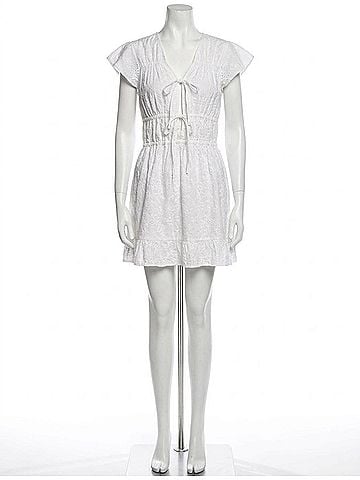 Amuse Society Cleo Woven Dress in White (view 1)