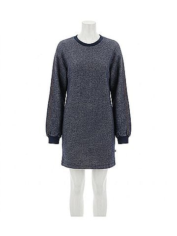 Sol Angeles Roma Scrunched Sleeve Dress in Indigo (view 1)