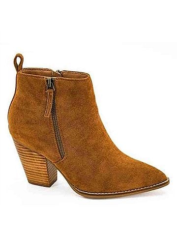 Corkys Women's High Standards Booties in Tobacco (view 1)