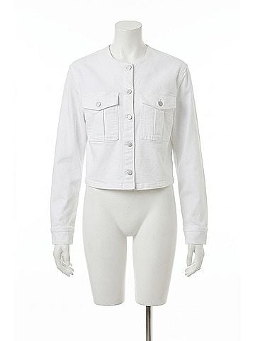 Level 99 Remi Crop Shirt in Stillwater (view 1)