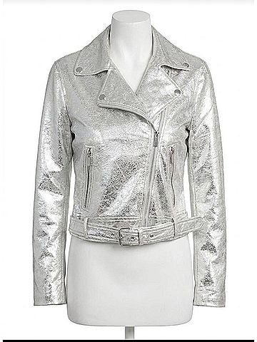 Love Token Liza Jacket in Silver (view 1)
