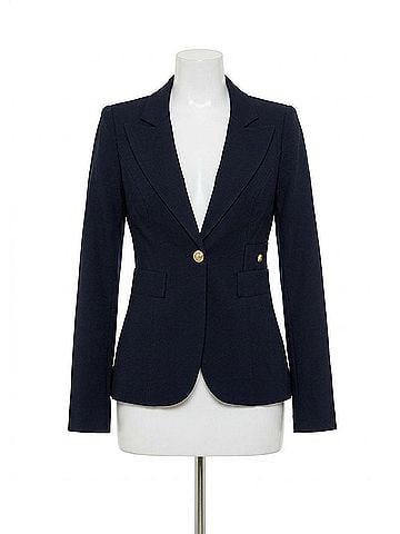 Smythe Women's Full Back Duchess Blazer in Deep Navy (view 1)