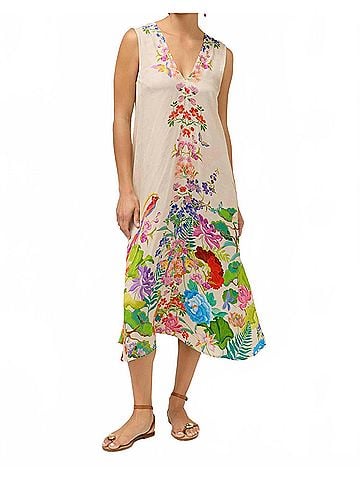 Johnny Was Midi Eva Dress in Thoria (view 2)