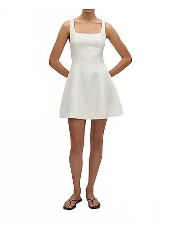 Faithfull the Brand Felice Dress in White (view 2)