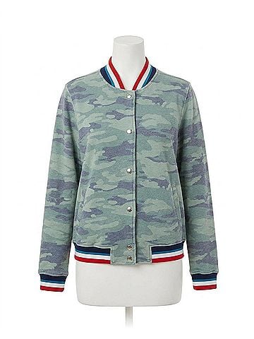 Sol Angeles Camo Bomber in Camouflage (view 1)