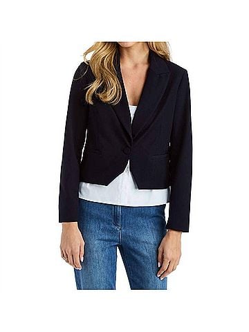 Drew Cassius Traveler Blazer in Navy (view 2)