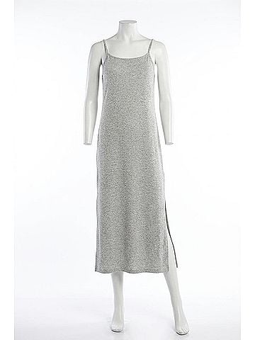Ottod'Ame Cami Dress in Silver (view 1)