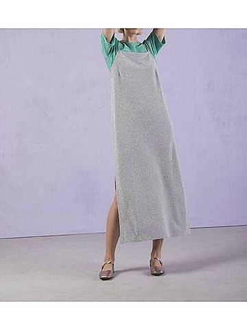 Ottod'Ame Cami Dress in Silver (view 2)