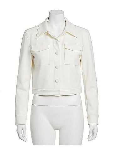 Ramy Brook Marrie Jacket in White (view 1)