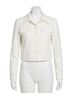 Ramy Brook Solid White Marrie Jacket in White Size M - photo 1
