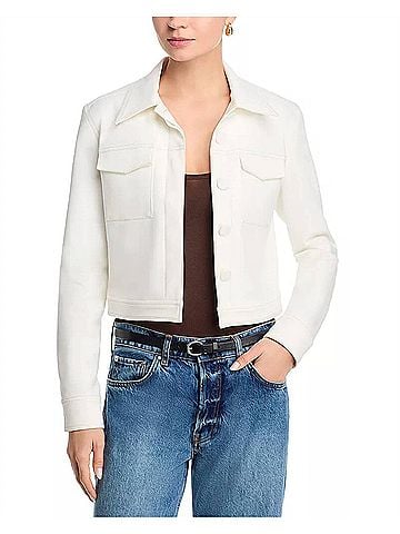 Ramy Brook Marrie Jacket in White (view 2)
