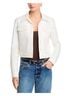 Ramy Brook Solid White Marrie Jacket in White Size M - photo 2