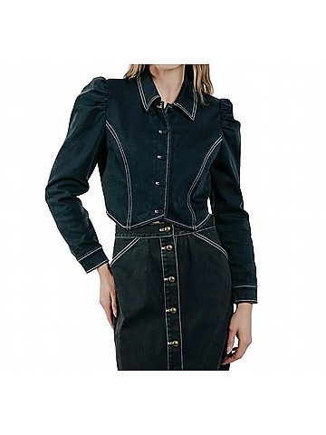 Love The Label Women's Aurore Jacket in Navy (view 2)