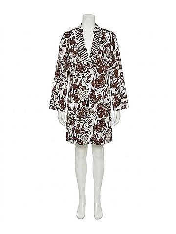 Lilly Pulitzer Irella Caftan Mini Dress in Resort White Marni (view 1)
