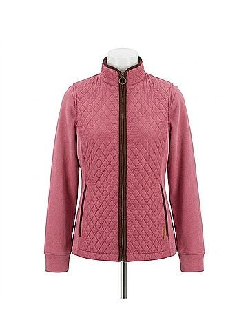 Barbour Basswood Gilet in Wildberry (view 1)