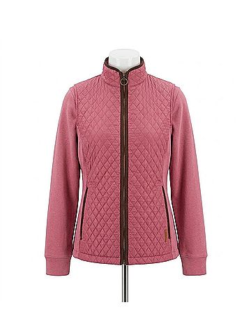 Barbour Basswood Gilet in Wildberry (view 1)