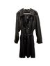 Ashley Stewart 100% Polyurethane 100% Polyester Black Coat Size XXL - photo 1