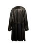 Ashley Stewart 100% Polyurethane 100% Polyester Black Coat Size XXL - photo 2