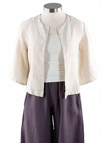 bryn WALKER Women's Calla Jacket in Tapioca (view 2)