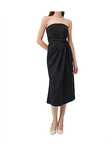 Marella Bridge Dress in Black (view 2)