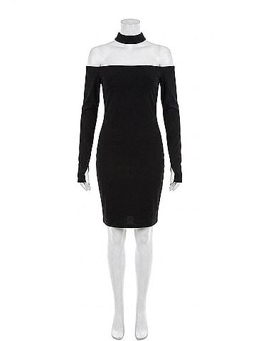 Asilio City Sounds Dress in Black (view 1)