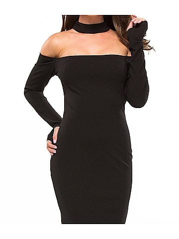 Asilio City Sounds Dress in Black (view 2)