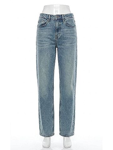 Good American Women's 90's Jean in Light Wash (view 1)