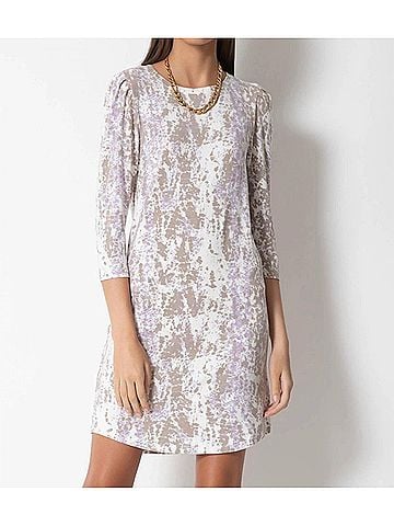 Tart Collections Swirl Tie Dye Shannon Dress in Mushroom Tie Dye (view 2)