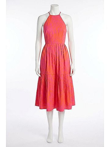 Corey Lynn Calter Chrisley Dress in Flamingo (view 1)