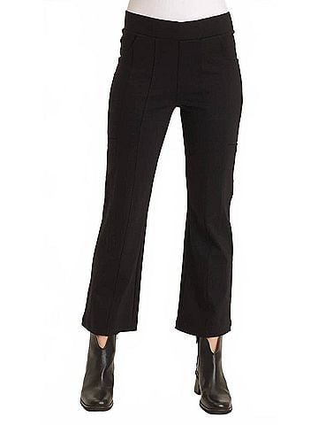 Wearables Barcelona Flare Leg Pants in Black (view 2)