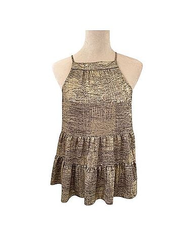 Anthropologie Sunday in Brooklyn Gold Top Tank Top (view 1)