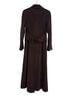 DKNY 90% Wool 10% Cashmere 100% Acetate Brown Coat Size 4 - photo 2