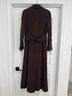 DKNY 90% Wool 10% Cashmere 100% Acetate Brown Coat Size 4 - photo 8