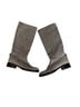 Reed Krakoff 100% Leather Gray Boots Size EU 37 - photo 2