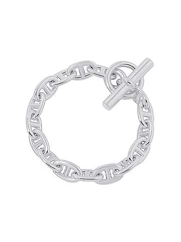 Hermès Hermes Chaine d'Ancre MM Bracelet, 16 links, SV925 Silver. (HERMES d'Ancre) (view 1)