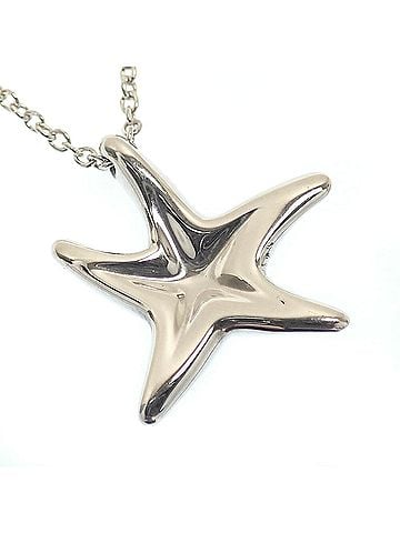 Tiffany & Co. Tiffany &amp; Co. Starfish Necklace for Women, SV925, 2.7g, Silver (view 2)