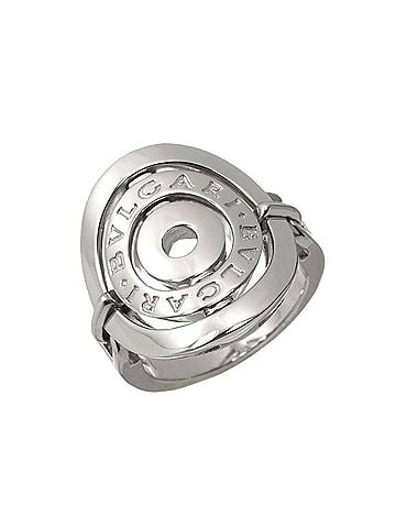 Bvlgari Bulgari BVLGARI Astrale Cerchi Ring 1 18K WG White Gold 750 (view 2)