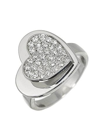 Piaget Piaget Heartbeat #50 Diamond Ring, 18K White Gold (750) (view 1)